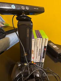 Xbox 360e + giochi + kinect