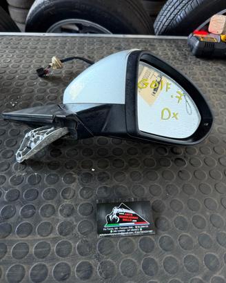Specchietto dx Volkswagen Golf 7-7.5 10 fili