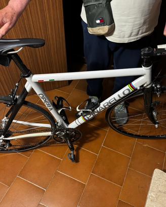 Bici da corsa Pinarello acciaio-carbonio