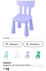 Sedia Ikea bambini