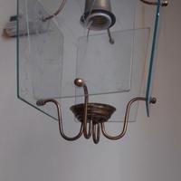 lampadario ottone inizi 1900