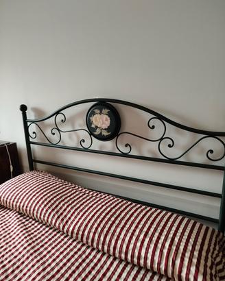 testiera letto in ferro battuto 