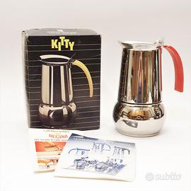 Caffettiera vintage italiana Kitty Express anni 80