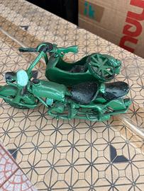 Moto con sidecar militare