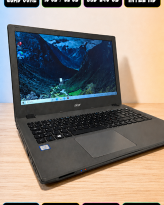 PC Portatile Acer i7 RAM 16 GB 240GB Win11