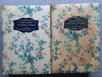 libro Guerra e pace di Leone Tolstoi - ed. 1956