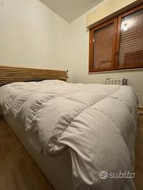 Letto matrimoniale IKEA + testiera 240 + materasso