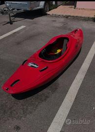 Kayak Torrente Riot Thunder 76 + Pagaia Carbonio