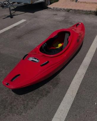 Kayak Torrente Riot Thunder 76 + Pagaia Carbonio