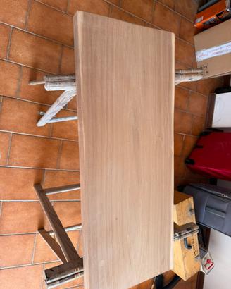 Top in legno  100x41x5 cm