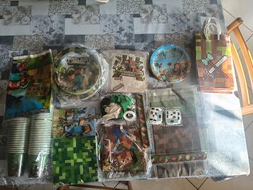 decorazioni compleanno Minecraft 