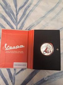 Moneta 5 euro Vespa - Serie Eccellenze Italiane RO