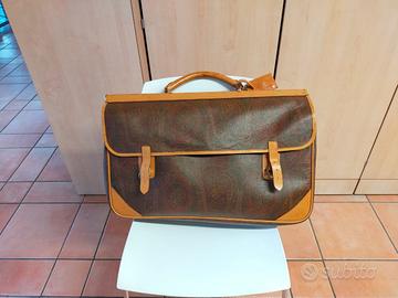 Etro Milano borsa da viaggio uomo grande Nuova
