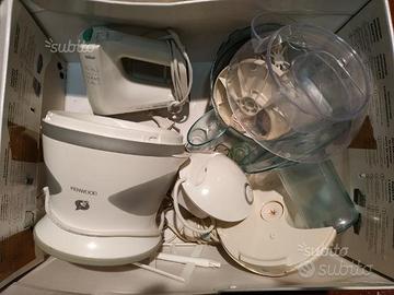 3 elettrodomestici da cucina Braun,Kenwood,Philips