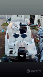 Quik silver 555wa usata più mercury 100 CV 4 tempi