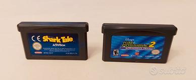 2 giochi Gam Boy Advanced:Shark tale/Kim Possible2
