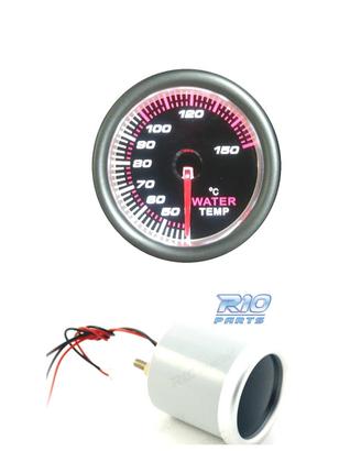 TERMOMETRO TEMPERATURA ACQUA SFONDO NERO ILLUMINAT