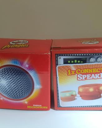 Set Pringles microfono e altoparlante x tubo