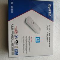 CHIAVETTA WIFI WIRELESS USB ADATTATORE ZYXEL G-202