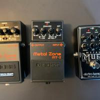 Boss electro harmonix behringer kernom donner