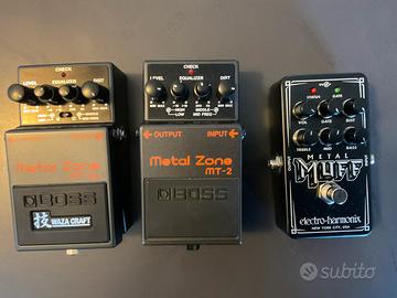 Boss electro harmonix behringer kernom donner