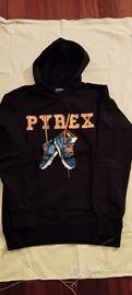 FELPA PYREX NERA con cappuccio 