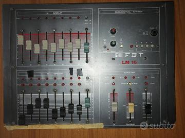 Mixer luci LEM 16 canali FBT LP 16 K MADE IN ITALY