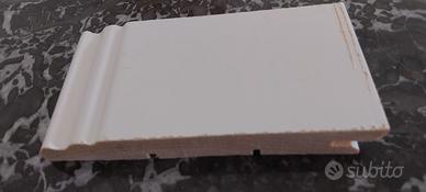 30 mt lineari di battiscopa in legno