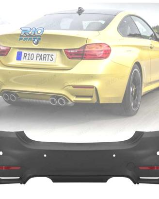 PARAURTI POSTERIORE BMW F32 F33 LOOK M4 PDC