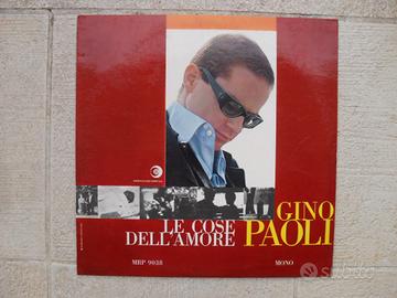disco Gino Paoli 33 giri LP Le storie dell'amore