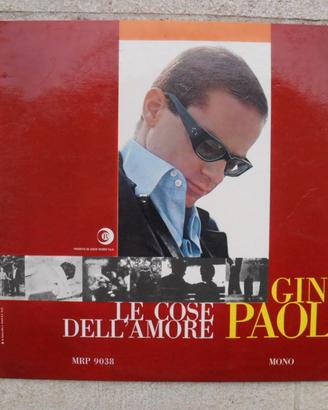 disco Gino Paoli 33 giri LP Le storie dell'amore