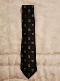 Gucci Cravatta originale 100% seta 