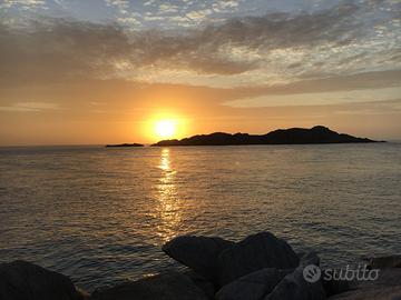 Isola rossa a pochi metri spiaggia lunga 6 p letto