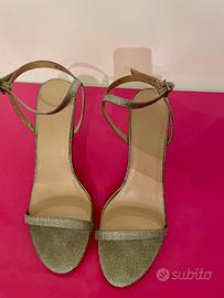 SANDALO ARGENTO GLITTER