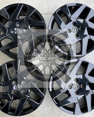 Cerchi 17 neri original Opel Crossland Mokka
