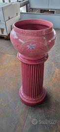 Vaso con colonna