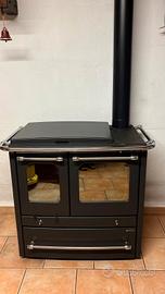 cucina-stufa a fuoco Nordica Sovrana
