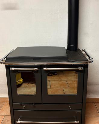 cucina-stufa a fuoco Nordica Sovrana