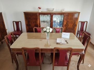 Sala da Pranzo Vintage Anni 50/60 da restaurare