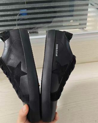 Golden Goose Super-Star nere, taglia 40, NUOVE