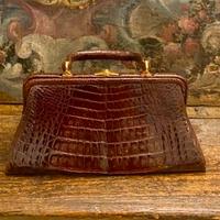 Borsa in coccodrillo