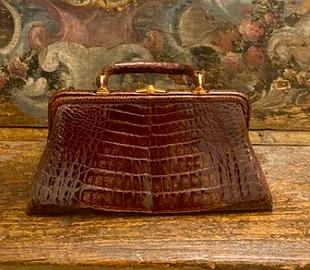 Borsa in coccodrillo