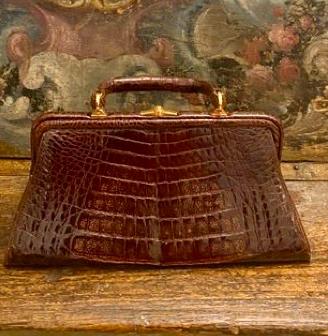 Borsa in coccodrillo