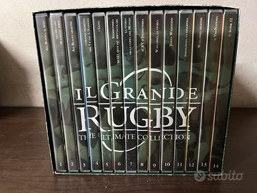 Box DVD IL GRANDE RUGBY Gazzetta Sport 14 dvd