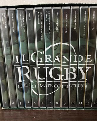 Box DVD IL GRANDE RUGBY Gazzetta Sport 14 dvd