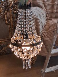 Lampadario a mongolfiera antico