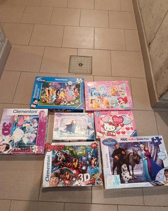 puzzle per bambina