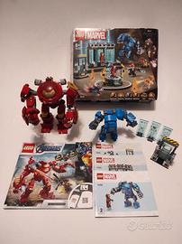 LEGO 76315 Iron Man's 76164 Iron Man Hulkbuster