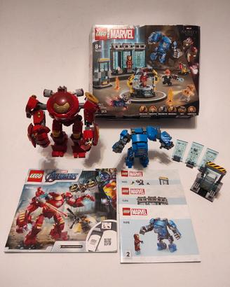 LEGO 76315 Iron Man's 76164 Iron Man Hulkbuster