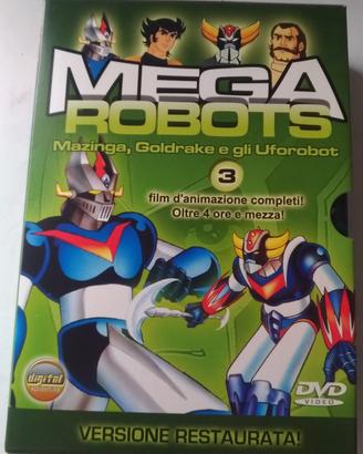 MEGA ROBOTS  cofanetto 3 DVD